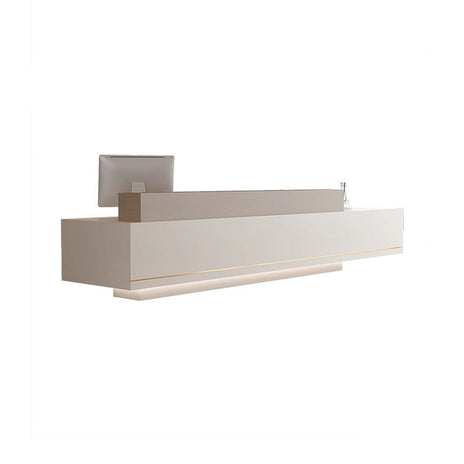 引き出し　扉付き収納　オープン収納　分類収納　ゆとり　上部天板　錠付き　防犯性　カウンター　受付カウンター　モダン　洗練　機能的　カスタマイズ可能　JDT-M109