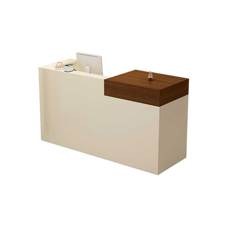 メラミン化粧板　耐久性　シリンダー錠付き　厚み　オープン収納　大容量　カウンター　受付カウンター　洗練　シンプル　ブラック　カスタマイズ可能　JDT-M111