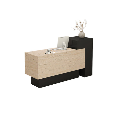 台輪　厚い天板　大容量　分類収納　引き出し　錠付き　配線孔　広い天板　受付カウンター　カウンター　シンプル　洗練　機能的　カスタマイズ可能　JDT-M121