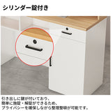受付カウンター　レジカウンター　受付台　店舗カウンター　シリンダー錠付き　引き出し付き　収納機能　木製　シンプルモダン　ホワイト　マーブル　カスタマイズ可能　JDT - S012 