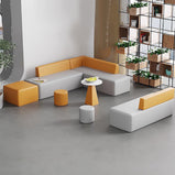 自由な組み合わせ　合成皮革　天然木フレーム　高反発ウレタン　柔らか　安定性　応接セット　ソファ　テーブル　デザイン性　使い勝手　実用　カスタマイズ可能　JDZH-M023