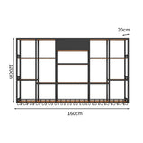収納ラック　ワイングラスハンガー　　酒棚　フック付き　お酒収納　オープン収納　ボード酒棚　バー酒棚　耐荷重　スチール製　大容量　スタイリッシュ　カスタマイズ可能　JG-M029　metamall