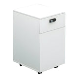 オフィス収納キャビネット　オフィス用書類収納　書庫　収納棚　ファイリングキャビネット　棚　本棚　シンプル　ホワイト　大容量収納　オフィス家具　MG-CWG-LLS37