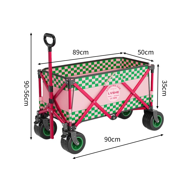 アウトドアワゴン　折りたたみ　キャリーワゴン　キャリーカート　アウトドア　便利　収納　スチール製　キャスター　スチールフレーム　コンパクト　オックスフォード生地　LYC-M005　metamall
