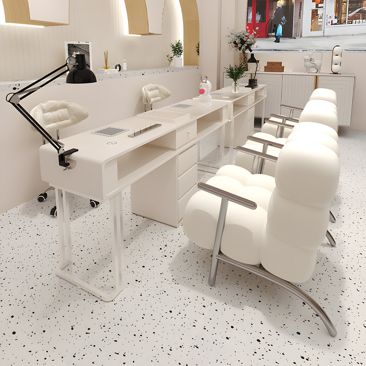 ネイルデスクスツケイス新品 カスタマイズ ネイルデスク