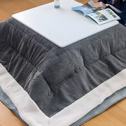 こたつ　中天板式こたつ　こたつ布団　折りたたみ式　コンパクト　省スペース収納　リバーシブルデザインの天板　ハロゲンヒーター　即暖性　温度調節機能　ホワイト　metamall