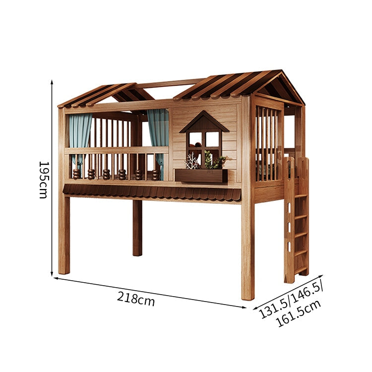 扉付き収納　大容量収納　二段ベッド　高耐荷重二段ベッド　家庭用　天然木　ロフトベッド　機能性　ベッドガード　安心　ナチュラル　SCC-M092
