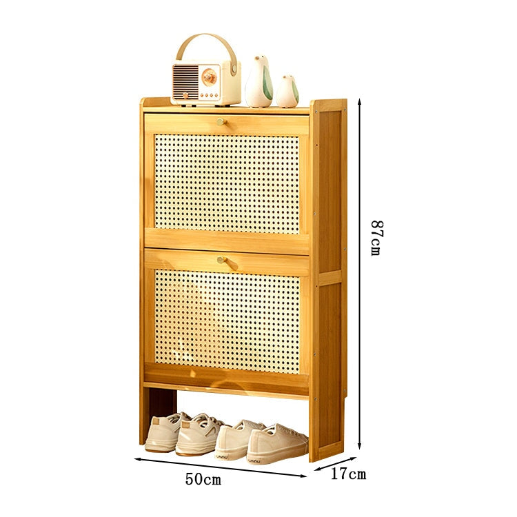 シューズボックス　靴　収納　下駄箱　玄関用　多段式　コンパクト　オープン収納　シンプル　コンパクト　下開き扉　高通気　XG-M024　metamall