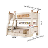 二段ベッド　親子ベッド　はしご　階段　引き出し　オープン収納　棚　安全設計　チェリー材　かわいい　ホワイト　カスタマイズ可能　metamall