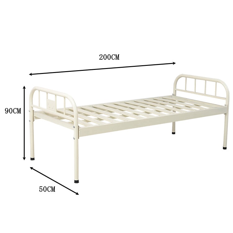 医療施設用家具　病院用ベッド　標準タイプ　ベット　スチールフレーム　マットレス　脚キャップ　ABS樹脂　カスタマイズ可能　YLC-M003　metamall