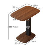 ローテーブル　テーブル　センターテーブル　昇降可能 　360度回転　木製　省スペース 　おしゃれ　ホワイト　CJ-M066
