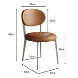 ダイニングチェア　シンプルチェア　スチールフレーム　カーボンスチール　人間工学　高密度ウレタン　マイクロファイバーレザー　耐荷重　YZ-M029　metamall