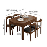テーブル　ダイニングテーブル　食卓　円卓　天然木　展開可能仕様　ラバーウッド　おしゃれ　ウォールナット　metamall