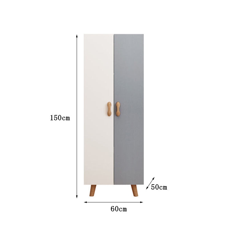 クローゼット　シンプルモダン　ナチュラルテイスト　バイカラーデザイン　分類収納　ハンガーパイプ　メラミン化粧板　引き出し付き　ナチュラル　カスタマイズ可能　metamall