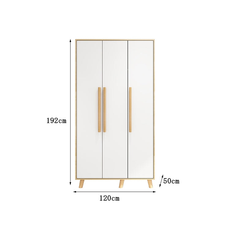 クローゼット　シンプルモダン　ナチュラルテイスト　バイカラーデザイン　分類収納　ハンガーパイプ　メラミン化粧板　引き出し付き　ナチュラル　カスタマイズ可能　metamall