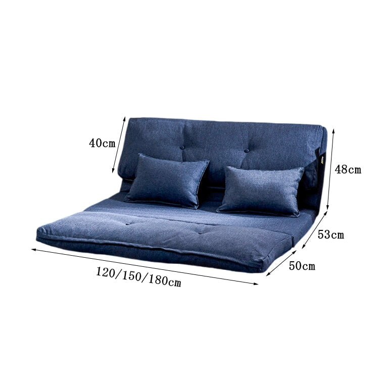 リビングソファ　フロアソファ　圧迫感の少ないデザイン　高密度ウレタンフォーム　シリコンフィル　リクライニング機能　ポリエステル生地　ベージュ　カスタマイズ可能　metamall