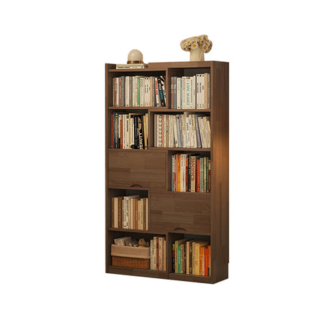 天然木　伸長機能　天然木　台輪　キャビネット　上開き扉　扉付き収納　オープン収納　分類収納　多段式　ナチュラル　SNG-M048