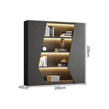 キャビネット　インテリアユニット　ホーム収納家具　洗練　メラミン化粧板　耐摩耗性　扉付き　蝶番　分類収納　大容量　ブラック　ライトグレー　カスタマイズ可能　SNG-M056