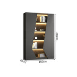 キャビネット　インテリアユニット　ホーム収納家具　洗練　メラミン化粧板　耐摩耗性　扉付き　蝶番　分類収納　大容量　ブラック　ライトグレー　カスタマイズ可能　SNG-M056