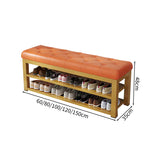 シューズボックス　シューズケース　靴箱　靴　収納　下駄箱　玄関用　チェア　ロビースツール　合成レザー　ホワイト　オレンジ　カスタマイズ可能　XG-M102