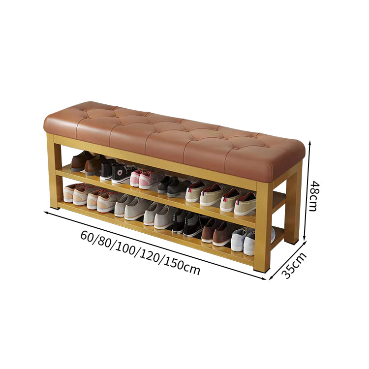 シューズボックス　シューズケース　靴箱　靴　収納　下駄箱　玄関用　チェア　ロビースツール　合成レザー　ホワイト　オレンジ　カスタマイズ可能　XG-M102