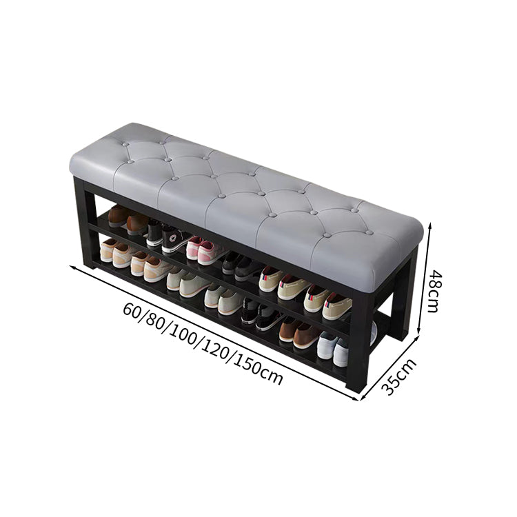 シューズボックス　シューズケース　靴箱　靴　収納　下駄箱　玄関用　チェア　ロビースツール　合成レザー　ホワイト　オレンジ　カスタマイズ可能　XG-M102