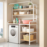 棚　収納ラック　ラックマウント　収納　多機能収納　大容量　洗面所用　風呂場用　多機能　耐荷重　アジャスター　補強機構　ホワイト　ブラック　ZWJ-M001　metamall