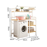 棚　収納ラック　ラックマウント　収納　多機能収納　大容量　洗面所用　風呂場用　多機能　耐荷重　アジャスター　補強機構　ホワイト　ブラック　ZWJ-M001　metamall