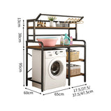 棚　収納ラック　ラックマウント　収納　多機能収納　大容量　洗面所用　風呂場用　多機能　耐荷重　アジャスター　補強機構　ホワイト　ブラック　ZWJ-M001　metamall