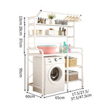 棚　収納ラック　ラックマウント　収納　多機能収納　大容量　洗面所用　風呂場用　多機能　耐荷重　アジャスター　補強機構　ホワイト　ブラック　ZWJ-M001　metamall