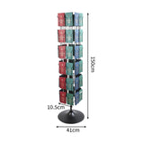 マガジンラック パンフレットスタンド 新聞ラック　雑誌ラック　看板　スチール　キャスター付き　おしゃれ　ブラック　カスタマイズ可能　ZZJ-M011