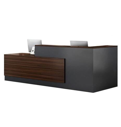 受付カウンター カウンター 受付台 オフィス受付 エントランス受付 レジカウンター 木製　JDT-M-011　metamall