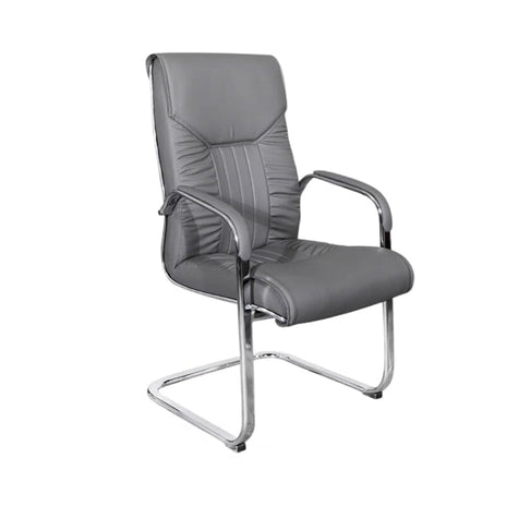 ラテックス　クッション　柔らか　人間工学　ＰＵレザー　スチールフレーム　ループ脚　チェア　オフィスチェア　シンプル　快適　BGY-C011　