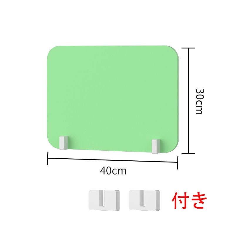 デスクトップパネル パネル デスクパネル PVC木製板パーテーション 卓上パーテーション　ZZGB-001