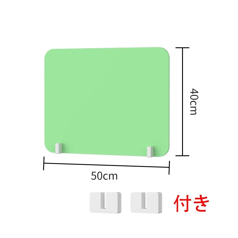 デスクトップパネル パネル デスクパネル PVC木製板パーテーション 卓上パーテーション　ZZGB-001