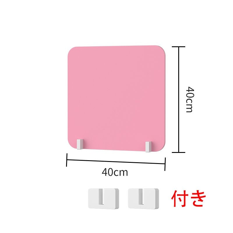デスクトップパネル パネル デスクパネル PVC木製板パーテーション 卓上パーテーション　ZZGB-001