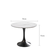 オフィスセット　ソファセット　センターテーブル　円型テーブル　マーブル模様　高級感　ホワイト　ブラック　カスタマイズ可能　JDZH-M-012
