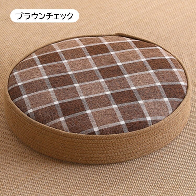 綿フロアクッション　座布団 円座 和式座布団　ZBT-M-008