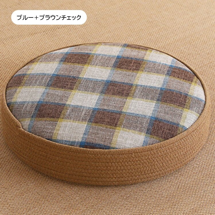 綿フロアクッション　座布団 円座 和式座布団　ZBT-M-008