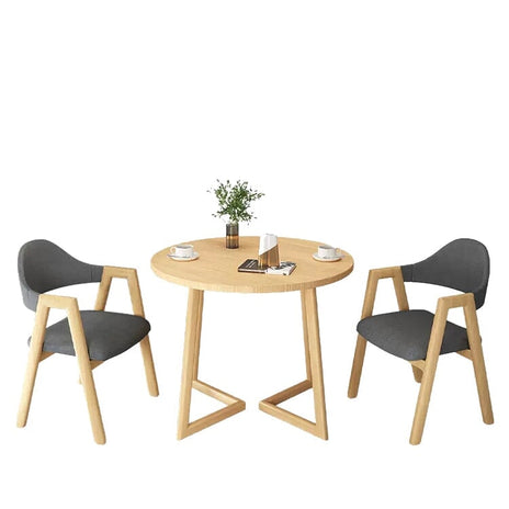 北欧風テーブルセット　コーヒーテーブル　円型テーブル　木目調　アイアン脚　カジュアル　シンプル　ナチュラル　カスタマイズ可能　metamall