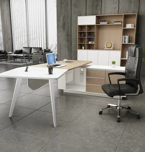 社長デスク　使い勝手エグゼクティブデスク オフィスデスク 多機能デスク マネジメントデスク　LBZ-M-002