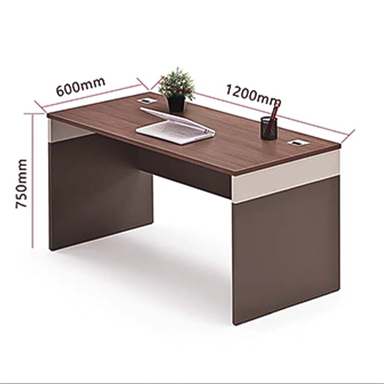 オフィスデスク　ワークテーブル　オフィス家具　引き出し付き　トップパネル付き　配線孔付き　シンプル　ナチュラル　カスタマイズ可能　BGZ-114