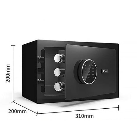 金庫　防犯金庫　小型金庫　家庭用　盗難防止　パスワードタイプ　指紋認証タイプ　リモート認証タイプ　超大容量　ワンタッチ式　コンパクト　BXG-M-002