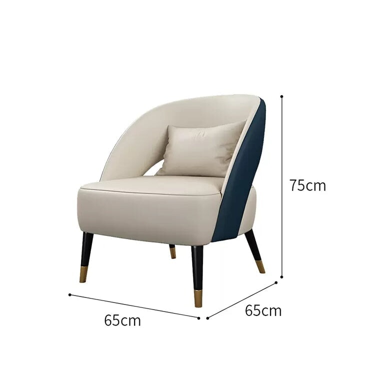 商談用応接　応接セット　ソファ　テーブル　丸テーブル　PUレザー　マーブル模様　おしゃれ　オフホワイト　カスタマイズ可能　metamall