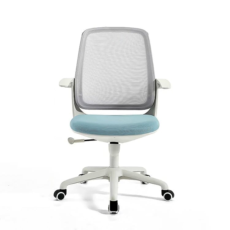 体重感知式ロッキングチェア　デスクチェア　ローバック　高密度ウレタンフォーム　メッシュ張地　シンプル　グレー　グリーン　ブラック　BGY-M-049