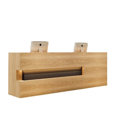 受付 カウンターテーブル カウンター 木製 レジ係カウンタ木製 レジカウンター ロック 引き出しを持つ 服店 木製レセプションデスク レジスタンドの受付カウンター ンプルなモダンショップ スモールバーテーブル 無人受付カウンターに最適　JDT-M-014　metamall