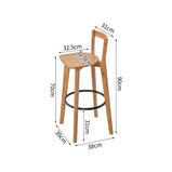 バーテーブル　バーカウンター　食卓テーブル　木目調　角丸　頑丈な脚　つなぎ貫　シンプルモダン　ナチュラル　ウォールナット　BTZ-012