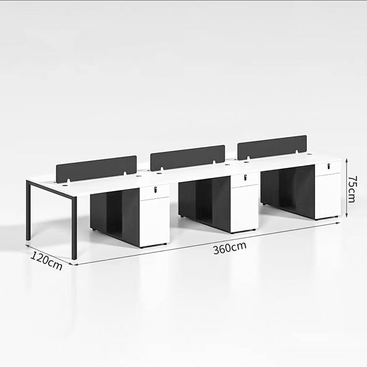 事務 デスク 収納　作業机　デスク　ダイヤル錠付き　木目調　扉付き収納　PC収納　配線穴付き　テーブル　ホワイト　カスタマイズ可能　BGZ-M-140