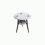応接テーブル テーブル 収納付き丸テーブル チェアセット 応接セット オフィステーブル 　白テーブル　黒テーブル　カラフルチェア　JDZH-002