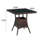 応接テーブル テーブル 多種類が選べる藤編みテーブル 丸テーブル カフェテーブル　JDZ-001